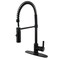 Gourmetier Continental Single-Handle Pre-Rinse Kitchen Faucet, Naples Bronze LS8776CTL - alternate 1